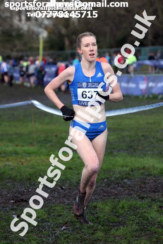 Womens under-17s and IAAF Junior Womens 2017 British Athletics Liverpool Cross Challenge, Sefton Park, Liverpool. Photo:  David T. Hewitson/Sports for All Pics